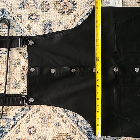 SO BRAND WOMENS JUNIOR PLUS SIZE BLACK JUMPER/PENAFORE FRONT BUTTON SIZE XXL - Picture 10 of 15